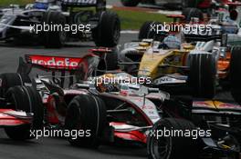 23.03.2008 Kuala Lumpur, Malaysia,  Lewis Hamilton (GBR), McLaren Mercedes, MP4-23 - Formula 1 World Championship, Rd 2, Malaysian Grand Prix, Sunday Race