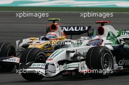23.03.2008 Kuala Lumpur, Malaysia,  Jenson Button (GBR), Honda Racing F1 Team, RA108 - Formula 1 World Championship, Rd 2, Malaysian Grand Prix, Sunday Race