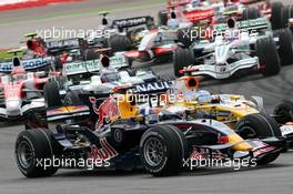 23.03.2008 Kuala Lumpur, Malaysia,  Start, David Coulthard (GBR), Red Bull Racing, RB4 - Formula 1 World Championship, Rd 2, Malaysian Grand Prix, Sunday Race