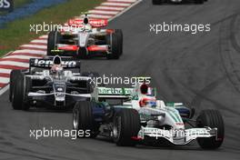 23.03.2008 Kuala Lumpur, Malaysia,  Rubens Barrichello (BRA), Honda Racing F1 Team, RA108 - Formula 1 World Championship, Rd 2, Malaysian Grand Prix, Sunday Race