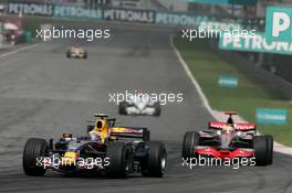 23.03.2008 Kuala Lumpur, Malaysia,  Mark Webber (AUS), Red Bull Racing, RB4 - Formula 1 World Championship, Rd 2, Malaysian Grand Prix, Sunday Race