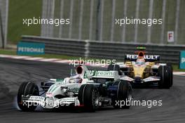 23.03.2008 Kuala Lumpur, Malaysia,  Jenson Button (GBR), Honda Racing F1 Team, RA108 - Formula 1 World Championship, Rd 2, Malaysian Grand Prix, Sunday Race