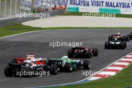 23.03.2008 Kuala Lumpur, Malaysia,  Kazuki Nakajima (JPN), Williams F1 Team, FW30 - Formula 1 World Championship, Rd 2, Malaysian Grand Prix, Sunday Race