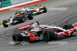 23.03.2008 Kuala Lumpur, Malaysia,  Heikki Kovalainen (FIN), McLaren Mercedes, MP4-23 - Formula 1 World Championship, Rd 2, Malaysian Grand Prix, Sunday Race