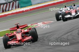 23.03.2008 Kuala Lumpur, Malaysia,  Kimi Raikkonen (FIN), Räikkönen, Scuderia Ferrari, F2008 - Formula 1 World Championship, Rd 2, Malaysian Grand Prix, Sunday Race