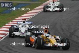 23.03.2008 Kuala Lumpur, Malaysia,  Fernando Alonso (ESP), Renault F1 Team, R28 - Formula 1 World Championship, Rd 2, Malaysian Grand Prix, Sunday Race