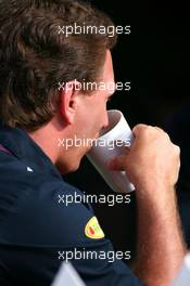 22.03.2008 Kuala Lumpur, Malaysia,  Christian Horner (GBR), Red Bull Racing, Sporting Director - Formula 1 World Championship, Rd 2, Malaysian Grand Prix, Saturday
