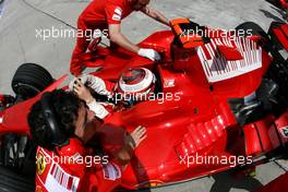 22.03.2008 Kuala Lumpur, Malaysia,  Kimi Raikkonen (FIN), Räikkönen, Scuderia Ferrari - Formula 1 World Championship, Rd 2, Malaysian Grand Prix, Saturday Practice