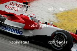 22.03.2008 Kuala Lumpur, Malaysia,  Timo Glock (GER), Toyota F1 Team, TF108 - Formula 1 World Championship, Rd 2, Malaysian Grand Prix, Saturday Qualifying