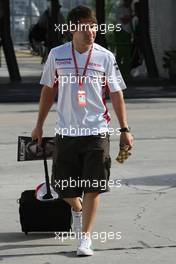 22.03.2008 Kuala Lumpur, Malaysia,  Timo Glock (GER), Toyota F1 Team - Formula 1 World Championship, Rd 2, Malaysian Grand Prix, Saturday