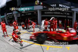 22.03.2008 Kuala Lumpur, Malaysia,  Felipe Massa (BRA), Scuderia Ferrari - Formula 1 World Championship, Rd 2, Malaysian Grand Prix, Saturday Practice