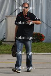 22.03.2008 Kuala Lumpur, Malaysia,  Gerhard Berger (AUT), Scuderia Toro Rosso, 50% Team Co Owner - Formula 1 World Championship, Rd 2, Malaysian Grand Prix, Saturday