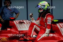 22.03.2008 Kuala Lumpur, Malaysia,  1st, Felipe Massa (BRA), Scuderia Ferrari, F2008 - Formula 1 World Championship, Rd 2, Malaysian Grand Prix, Saturday Qualifying