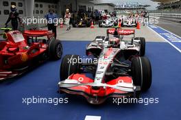 22.03.2008 Kuala Lumpur, Malaysia,  Heikki Kovalainen (FIN), McLaren Mercedes - Formula 1 World Championship, Rd 2, Malaysian Grand Prix, Saturday Qualifying