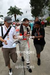 22.03.2008 Kuala Lumpur, Malaysia,  Lewis Hamilton (GBR), McLaren Mercedes - Formula 1 World Championship, Rd 2, Malaysian Grand Prix, Saturday
