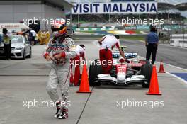 22.03.2008 Kuala Lumpur, Malaysia,  Timo Glock (GER), Toyota F1 Team - Formula 1 World Championship, Rd 2, Malaysian Grand Prix, Saturday Qualifying