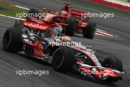 22.03.2008 Kuala Lumpur, Malaysia,  Lewis Hamilton (GBR), McLaren Mercedes, MP4-23 - Formula 1 World Championship, Rd 2, Malaysian Grand Prix, Saturday Qualifying
