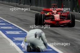 22.03.2008 Kuala Lumpur, Malaysia,  Kimi Raikkonen (FIN), Räikkönen, Scuderia Ferrari, F2008 - Formula 1 World Championship, Rd 2, Malaysian Grand Prix, Saturday Qualifying