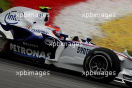 22.03.2008 Kuala Lumpur, Malaysia,  Robert Kubica (POL), BMW Sauber F1 Team, F1.08 - Formula 1 World Championship, Rd 2, Malaysian Grand Prix, Saturday Qualifying