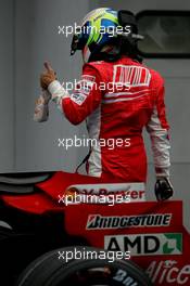 22.03.2008 Kuala Lumpur, Malaysia,  1st, Felipe Massa (BRA), Scuderia Ferrari - Formula 1 World Championship, Rd 2, Malaysian Grand Prix, Saturday Qualifying