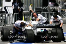 22.03.2008 Kuala Lumpur, Malaysia,  Nick Heidfeld (GER), BMW Sauber F1 Team - Formula 1 World Championship, Rd 2, Malaysian Grand Prix, Saturday Practice