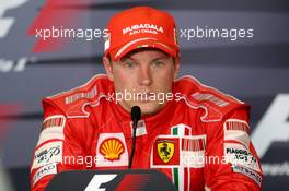 23.03.2008 Kuala Lumpur, Malaysia,  Kimi Raikkonen (FIN), Räikkönen, Scuderia Ferrari - Formula 1 World Championship, Rd 2, Malaysian Grand Prix, Sunday Press Conference