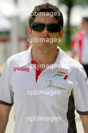 23.03.2008 Kuala Lumpur, Malaysia,  Giancarlo Fisichella (ITA), Force India F1 Team - Formula 1 World Championship, Rd 2, Malaysian Grand Prix, Sunday