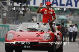 23.03.2008 Kuala Lumpur, Malaysia,  Felipe Massa (BRA), Scuderia Ferrari - Formula 1 World Championship, Rd 2, Malaysian Grand Prix, Sunday