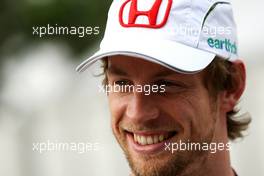 20.03.2008 Kuala Lumpur, Malaysia,  Jenson Button (GBR), Honda Racing F1 Team - Formula 1 World Championship, Rd 2, Malaysian Grand Prix, Thursday