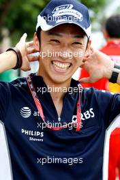 20.03.2008 Kuala Lumpur, Malaysia,  Kazuki Nakajima (JPN), Williams F1 Team - Formula 1 World Championship, Rd 2, Malaysian Grand Prix, Thursday