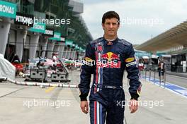 20.03.2008 Kuala Lumpur, Malaysia,  Mark Webber (AUS), Red Bull Racing - Formula 1 World Championship, Rd 2, Malaysian Grand Prix, Thursday