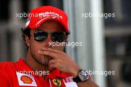 20.03.2008 Kuala Lumpur, Malaysia,  Felipe Massa (BRA), Scuderia Ferrari - Formula 1 World Championship, Rd 2, Malaysian Grand Prix, Thursday