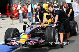 20.03.2008 Kuala Lumpur, Malaysia,  RB4, car of Mark Webber (AUS), Red Bull Racing  - Formula 1 World Championship, Rd 2, Malaysian Grand Prix, Thursday