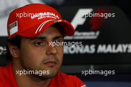 20.03.2008 Kuala Lumpur, Malaysia,  Felipe Massa (BRA), Scuderia Ferrari - Formula 1 World Championship, Rd 2, Malaysian Grand Prix, Thursday Press Conference