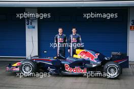 16.01.2008 Jerez, Spain,  David Coulthard (GBR), Red Bull Racing, Mark Webber (AUS), Red Bull Racing - Red Bull Racing, RB4