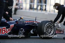 16.01.2008 Jerez, Spain,  David Coulthard (GBR), Red Bull Racing, detail - Red Bull Racing, RB4