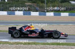 16.01.2008 Jerez, Spain,  David Coulthard (GBR), Red Bull Racing - Red Bull Racing, RB4