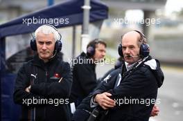 16.01.2008 Jerez, Spain,  Geoff Willis (GBR), Red Bull Racing, Technical Director and Adrian Newey (GBR), Red Bull Racing (ex. McLaren), Technical Operations Director - Red Bull Racing, RB4