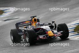 16.01.2008 Jerez, Spain,  David Coulthard (GBR) - Red Bull Racing, RB4