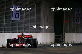 26.09.2008 Singapore City, Singapore,  Lewis Hamilton (GBR), McLaren Mercedes  - Formula 1 World Championship, Rd 15, Singapore Grand Prix, Friday Practice