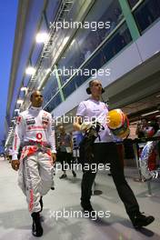 Lewis Hamilton (GBR), McLaren Mercedes  - Formula 1 World Championship, Rd 15, Singapore Grand Prix, Friday Practice