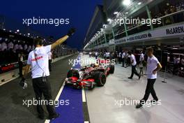 26.09.2008 Singapore City, Singapore,  Lewis Hamilton (GBR), McLaren Mercedes - Formula 1 World Championship, Rd 15, Singapore Grand Prix, Friday Practice