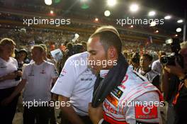 28.09.2008 Singapore City, Singapore,  Lewis Hamilton (GBR), McLaren Mercedes - Formula 1 World Championship, Rd 15, Singapore Grand Prix, Sunday Pre-Race Grid