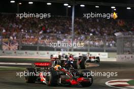 28.09.2008 Singapore City, Singapore,  Lewis Hamilton (GBR), McLaren Mercedes  - Formula 1 World Championship, Rd 15, Singapore Grand Prix, Sunday Race