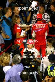 27.09.2008 Singapore City, Singapore,  Lewis Hamilton (GBR), McLaren Mercedes, Felipe Massa (BRA), Scuderia Ferrari  - Formula 1 World Championship, Rd 15, Singapore Grand Prix, Saturday