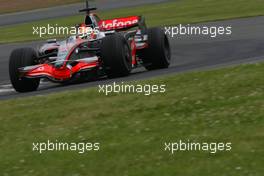 26.06.2008 Silverstone, England,  Lewis Hamilton (GBR), McLaren Mercedes, MP4-23 - Formula 1 Testing, Silverstone