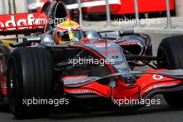 26.06.2008 Silverstone, England,  Lewis Hamilton (GBR), McLaren Mercedes, MP4-23 - Formula 1 Testing, Silverstone