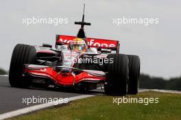 26.06.2008 Silverstone, England,  Lewis Hamilton (GBR), McLaren Mercedes, MP4-23 - Formula 1 Testing, Silverstone