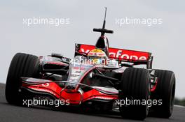 26.06.2008 Silverstone, England,  Lewis Hamilton (GBR), McLaren Mercedes, MP4-23 - Formula 1 Testing, Silverstone