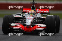 26.06.2008 Silverstone, England,  Lewis Hamilton (GBR), McLaren Mercedes, MP4-23 - Formula 1 Testing, Silverstone